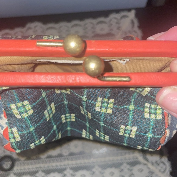 Mixed pattern Pilcro coin purse in EUC - Picture 7 of 9